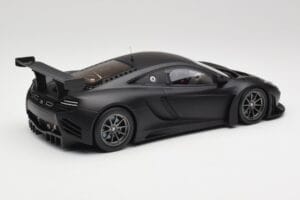 McLaren 12C GT3 Carbon Mat Sort Minichamps 1:18 151121390 Metal — billede 2 af 6