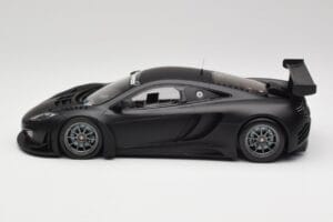 McLaren 12C GT3 Carbon Mat Sort Minichamps 1:18 151121390 Metal — billede 3 af 6