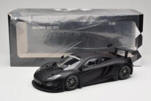McLaren 12C GT3 Carbon Mat Sort Minichamps 1:18 151121390 Metal — billede 6 af 6