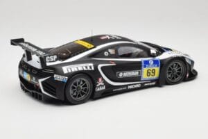 McLaren 12C GT3 Dorr Motorsport #69 C. Adams / M. Klasen 24 Hours Nurburgring 2013 Minichamps 1:18 151131369 Metal — billede 2 af 6