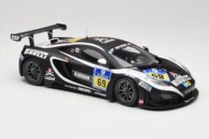 McLaren 12C GT3 Dorr Motorsport #69 C. Adams / M. Klasen 24 Hours Nurburgring 2013 Minichamps 1:18 151131369 Metal — billede 4 af 6