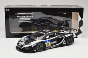 McLaren 12C GT3 Dorr Motorsport #69 C. Adams / M. Klasen 24 Hours Nurburgring 2013 Minichamps 1:18 151131369 Metal — billede 6 af 6