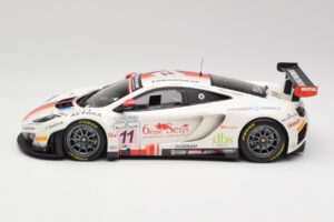 McLaren 12C GT3 #11 Art Grand Prix C. Leclerc / N. Parisy / A. Soucek Spa 24 Hours 2013 Minichamps 1:18 151131311 Metal — billede 3 af 6