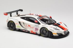 McLaren 12C GT3 #11 Art Grand Prix C. Leclerc / N. Parisy / A. Soucek Spa 24 Hours 2013 Minichamps 1:18 151131311 Metal — billede 4 af 6