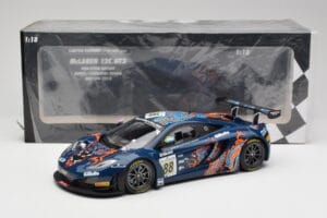 McLaren 12C GT3 #88 Von Ryan Racing A. Barff / T. Goodwin / B. Senna Spa 24 Hours 2013 Minichamps 1:18 151131388 Metal — billede 6 af 6