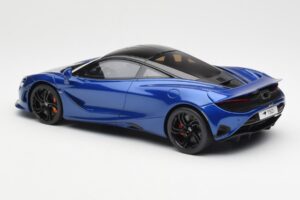 McLaren 750S Blå GT Spirit 1:18 GT458 Resin — billede 5 af 6