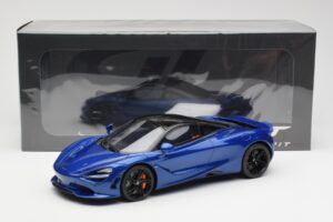 McLaren 750S Blå GT Spirit 1:18 GT458 Resin — billede 6 af 6