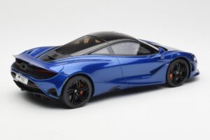 McLaren 750S Blå GT Spirit 1:18 GT458 Resin — billede 2 af 6