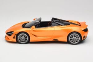 McLaren 750S Spider Papaya Orange GT Spirit 1:18 GT488 Resin — billede 3 af 6