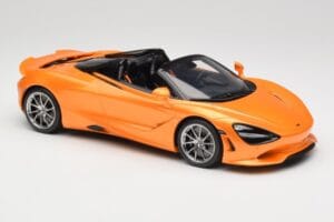 McLaren 750S Spider Papaya Orange GT Spirit 1:18 GT488 Resin — billede 4 af 6