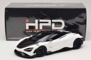 McLaren 765LT Hvid HPD 1:18 HOD18007 Metal — billede 8 af 8