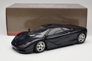 McLaren F1 Dark Blue Metallic Minichamps 1:12 530133128 Metal — billede 9 af 9
