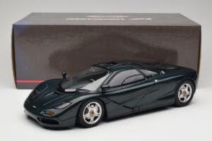 McLaren F1 Dark Green Metallic Minichamps 1:12 530133127 Metal — billede 9 af 9