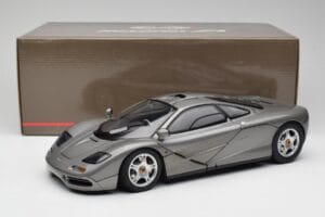 McLaren F1 Dark Silver Minichamps 1:12 530133124 Metal — billede 8 af 8