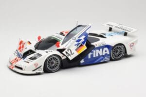 McLaren F1 GTR BMW Motorsport #42 J. Lehto / S. Soper / N. Piquet 24 Hours of Le Mans 1997 Minichamps 1:18 530133742 Metal — billede 2 af 8