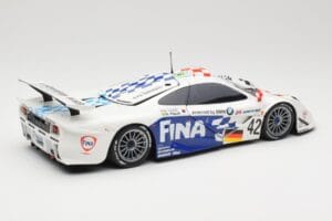 McLaren F1 GTR BMW Motorsport #42 J. Lehto / S. Soper / N. Piquet 24 Hours of Le Mans 1997 Minichamps 1:18 530133742 Metal — billede 3 af 8