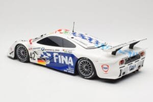 McLaren F1 GTR BMW Motorsport #42 J. Lehto / S. Soper / N. Piquet 24 Hours of Le Mans 1997 Minichamps 1:18 530133742 Metal — billede 7 af 8