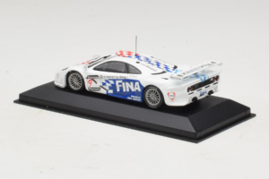 McLaren F1 GTR #9 Fina P. Kox / R. Ravaglia / A. Montermini 24 Hours of Le Mans 1997 Minichamps 1:43 MCLAREN002 Metal — billede 3 af 5