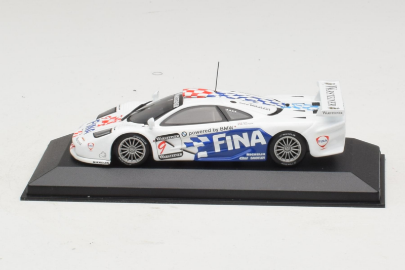 McLaren F1 GTR #9 Fina P. Kox / R. Ravaglia / A. Montermini 24 Hours of Le Mans 1997 Minichamps 1:43 MCLAREN002 Metal