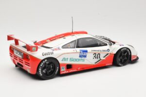 McLaren F1 GTR GT1 #30 West Competition J. Nielsen 1996 UT Models 1:18 39624 Metal — billede 3 af 8