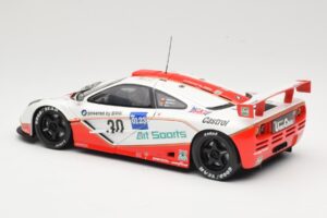 McLaren F1 GTR GT1 #30 West Competition J. Nielsen 1996 UT Models 1:18 39624 Metal — billede 7 af 8