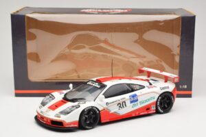 McLaren F1 GTR GT1 #30 West Competition J. Nielsen 1996 UT Models 1:18 39624 Metal — billede 8 af 8