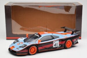 McLaren F1 GTR #41 P-H. Raphanel / C. Gounon / A. Olofsson 24 Hours of Le Mans 1997 UT Models 1:18 39727 Metal — billede 8 af 8