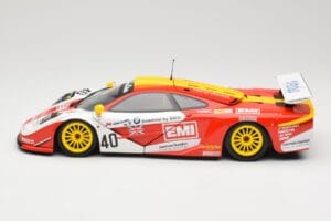 McLaren F1 GTR Gulf Team Davidoff #40 D. O'Rourke / G. Sugden / J. Auberlein 24 Hours of Le Mans 1998 Minichamps 1:18 5301338 — billede 4 af 8