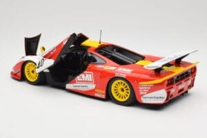 McLaren F1 GTR Gulf Team Davidoff #40 D. O'Rourke / G. Sugden / J. Auberlein 24 Hours of Le Mans 1998 Minichamps 1:18 5301338 — billede 5 af 8