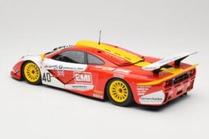 McLaren F1 GTR Gulf Team Davidoff #40 D. O'Rourke / G. Sugden / J. Auberlein 24 Hours of Le Mans 1998 Minichamps 1:18 5301338 — billede 7 af 8