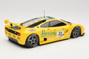 McLaren F1 GTR Harrods Mach One Racing #51 A. Wallace / D. Bell / J. Bell 24 Hours of Le Mans 1995 Minichamps 1:18 530133551  — billede 3 af 8