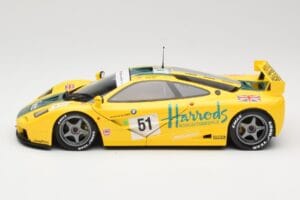 McLaren F1 GTR Harrods Mach One Racing #51 A. Wallace / D. Bell / J. Bell 24 Hours of Le Mans 1995 Minichamps 1:18 530133551  — billede 4 af 8