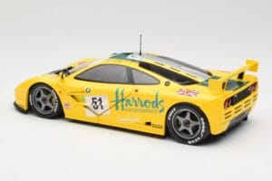 McLaren F1 GTR Harrods Mach One Racing #51 A. Wallace / D. Bell / J. Bell 24 Hours of Le Mans 1995 Minichamps 1:18 530133551  — billede 7 af 8