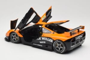 McLaren F1 GTR Kokusai Kaihatsu Racing #53 O. Giroix / J. Sala / P. Deletraz 24 Hours of Le Mans 1996 Minichamps 1:18 5301336 — billede 5 af 8