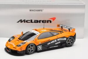 McLaren F1 GTR Kokusai Kaihatsu Racing #53 O. Giroix / J. Sala / P. Deletraz 24 Hours of Le Mans 1996 Minichamps 1:18 5301336 — billede 8 af 8