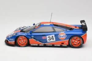 McLaren F1 GTR #34 Gulf Racing 1996 UT Models 1:18 39621 Metal — billede 4 af 8