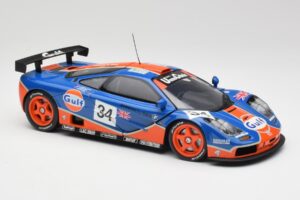 McLaren F1 GTR #34 Gulf Racing 1996 UT Models 1:18 39621 Metal — billede 6 af 8