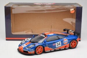 McLaren F1 GTR #34 Gulf Racing 1996 UT Models 1:18 39621 Metal — billede 8 af 8
