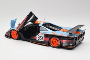 McLaren F1 GTR #39 R. Bellm / A. Gilbert-Scott 24 Hours of Le Mans 1997 Minichamps 1:18 530133739 Metal — billede 5 af 8