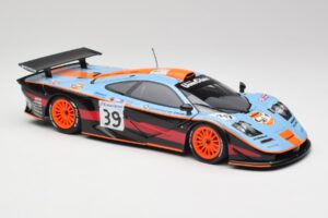 McLaren F1 GTR #39 R. Bellm / A. Gilbert-Scott 24 Hours of Le Mans 1997 Minichamps 1:18 530133739 Metal — billede 6 af 8