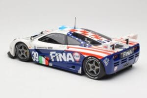 McLaren F1 GTR Team Bigazzi #39 N. Piquet / A. Cecotto / D. Sullivan 24 Hours of Le Mans 1996 Minichamps 1:18 530133639 Metal — billede 7 af 8