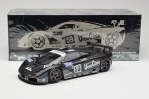McLaren F1 GTR #59 Ueno Clinic Y. Dalmas / J.J. Lehto / M. Sekiya 24 Hours of Le Mans Winner 1995 Minichamps 1:18 530133559 M — billede 8 af 8