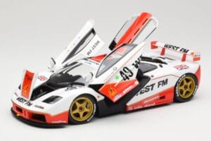 McLaren F1 GTR West Competition #49 J. Nielsen / J. Mass / T. Bscher 24 Hours of Le Mans 1995 Minichamps 1:18 530133549 Metal — billede 2 af 8