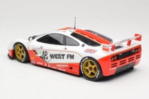 McLaren F1 GTR West Competition #49 J. Nielsen / J. Mass / T. Bscher 24 Hours of Le Mans 1995 Minichamps 1:18 530133549 Metal — billede 7 af 8