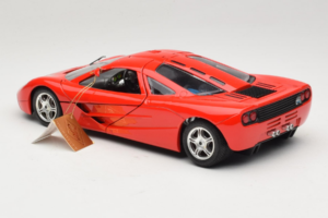 McLaren F1 High Mirror Light Red Guiloy 1:18 67505 Metal — billede 7 af 8