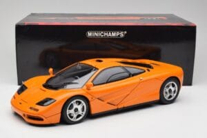 McLaren F1 Orange Minichamps 1:12 530133131 Metal — billede 9 af 9