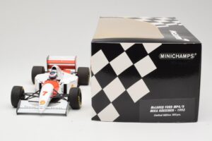 McLaren Ford MP4/8 #7 M. Hakkinen 1993 Minichamps 1:18 530931837 Metal — billede 6 af 6