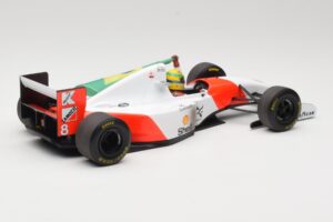 McLaren MP4/8 Ford #8 A. Senna Winner Australian GP 1993 Minichamps 1:18 540933838 Metal — billede 2 af 7