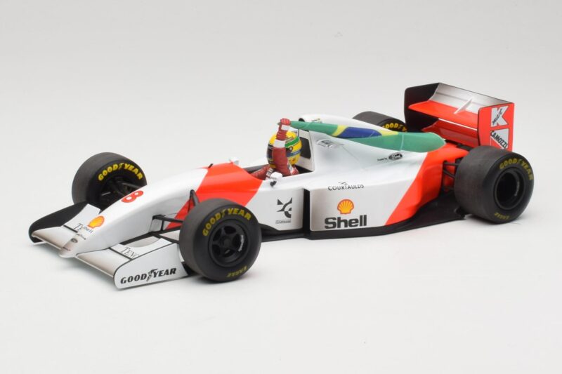 McLaren MP4/8 Ford #8 A. Senna Winner Australian GP 1993 Minichamps 1:18 540933838 Metal