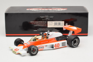 McLaren M23 Ford #40 G. Villeneuve British GP 1977 Minichamps 1:18 530771840 Metal — billede 7 af 7